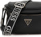 Guess Power Play Sling Bag Dames Heuptas/Crossbody - Zwart - One Size
