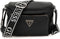 Guess Power Play Sling Bag Dames Heuptas/Crossbody - Zwart - One Size