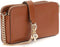 GUESS Schoudertas Daryna Status Crossbody Cognac Bruine
