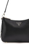 GUESS Schoudertas Daryna Top Zip Shoulder Bag Black Zwart