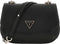 GUESS Schoudertas Ilia Convertible XBody Flap Black Zwart