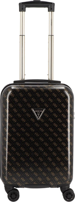 GUESS Trolley Jesco 8-WHEEL 18 IN Brown Donkerbruin 53cm