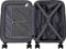 GUESS Trolley Wilder 18 in 8-Wheeler Charcoal Logo Veelkleurig 54cm
