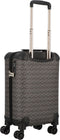 GUESS Trolley Wilder 18 in 8-Wheeler Charcoal Logo Veelkleurig 54cm