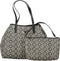 Guess Vikky II Large Tote Dames Shopper - Zwart - One Size
