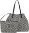 Guess Vikky II Large Tote Dames Shopper - Zwart - One Size