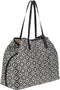 Guess Vikky II Large Tote Dames Shopper - Zwart - One Size