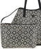 Guess Vikky II Large Tote Dames Shopper - Zwart - One Size