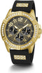 GUESS W1132G1 heren horloge 48 mm - Zwart