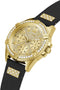 GUESS W1160L1 dames horloge 40 mm - Zwart