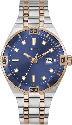 Guess watches premier GW0330G3 Herenhorloge 45 mm - Goud/Zilverkleurig