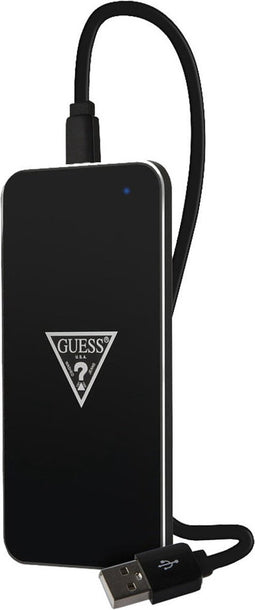 Guess Wireless Charger - Zwart/Silver GUWCP850TLBK