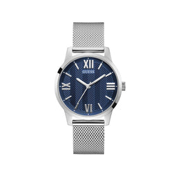 Guess Zilveren RVS Horloge Voor Tijdloze Eleganties