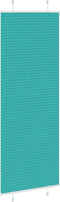 vidaXL - Plissé - rolgordijn - 75x200 - cm - stofbreedte - 74,4 - cm - petrol - groen