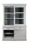 HSM Collection Buffetkast Provence - 150 cm - wit/donkergrijs