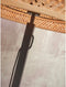 GOOD&MOJO Vloerlamp Bhutan - Zwart/Bamboe - Ø25x130cm - - Staande lampen voor Woonkamer - Slaapkamer