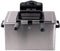 Alpina Frituurpan 5 Liter - Dubbele Friteuse 2000W - Instelbare Temperatuur tot 190 °C - RVS