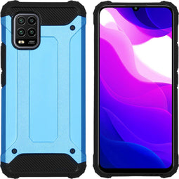 iMoshion Hoesje Geschikt voor Xiaomi Mi 10 Lite Hoesje - iMoshion Rugged Xtreme Backcover - Lichtblauw