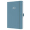 Sigel agenda 2024 - Jolie Feel - A5 - hardcover - 7 dagen / 2 pagina's - powder blue - SI-J4401