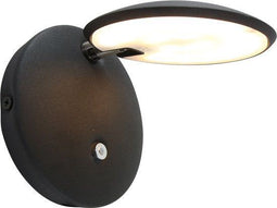 Steinhauer Zenith LED - Wandlamp - Dimbaar - Zwart - H:12cm - Ø:12cm