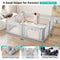 Dora Dotey Babybox Lichtgrijs - 8 Panelen - 200 x 180 x 69 cm - Opvouwbaar