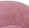 vidaXL Kuipstoel - Fluweel - Comfortabel - Roze