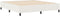vidaXL - Bedframe - Crème - 180x200 - cm - Corduroy - Stof