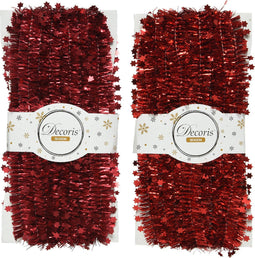 Guirlande lametta d3.8h500 cm assorti