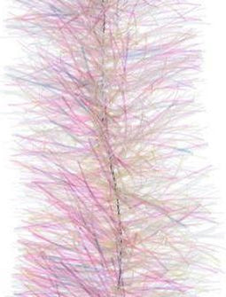 Guirlande lametta d7,5 cm en h270 cm helder/iris