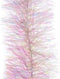 Guirlande lametta d7,5 cm en h270 cm helder/iris