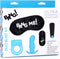 XR Brands Duo Blast Kit - Cockring, Butt Plug, Bullet Vibrator and Blindfold blue