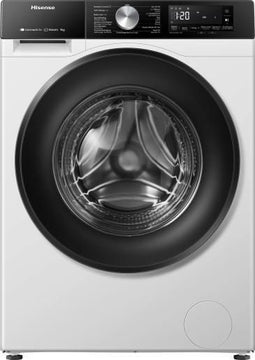 Hisense WF3S9043BW3/BLX - Wasmachine - 9kg - A(-30%) - 1400 toeren - Stoom - ConnectLife
