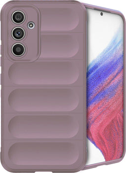 imoshion Hoesje - Geschikt voor Samsung Galaxy A54 (5G) - EasyGrip Backcover - Paars