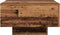 vidaXL - Salontafel - met - LED-verlichting - Oud - Hout - 55x55x31 - cm