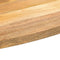 vidaXL - Tafelblad - ovaal - 120x50x3,8 - cm - massief - mangohout