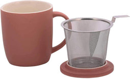 PLINT Retro Mok - met Theefilter - Rose