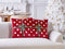 GUMDROP - Sierkussen set 2 - Rood - 45 x 45 cm - Fluweel