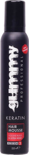 Gummy professional - HAIR MOUSSE - volume build & ultra hold - keratin