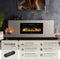 tectake® Luci - Wandhaard - Elektrische Haard 900W 1800W - 3D Vlammen - Afstandsbediening App - Thermostaat - Timer