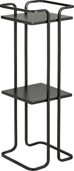 Mica Decorations Cordoba Plantentafel - L25 x B25 x H68 cm - Metaal - Zwart