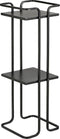 Mica Decorations Cordoba Plantentafel - L25 x B25 x H68 cm - Metaal - Zwart