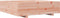 vidaXL - Plantenbak - 90x90x26,5 - cm - massief - douglashout