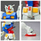 Gundam RX-78 EG 1/144 Model Kit Box set | Mecha Samurai | Ninja katana zwaard icons | Robot technic modelbouw | Transformers speelgoed Classic Creator STEM bouwpakket | Expert technisch bouwpakket voor volwassenen (niet compatibel met Revell / lego )