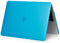 Lunso Geschikt voor MacBook Pro 13 inch (2016-2019) cover hoes - case - mat lichtblauw