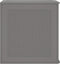 vidaXL - Tuinopbergbox - Lichtgrijs - 55x53x57 - cm - PP