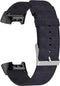 iMoshion Bandje Geschikt voor Fitbit Charge 4 / Charge 3 - iMoshion Nylon bandje - Zwart