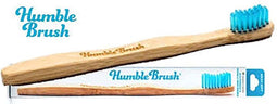 Humble Brush -Bamboe Tandenborstel- Volwassenen- Medium – Blauw