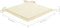 vidaXL - Tuinstoelkussens - 2 - st - 40x40x3 - cm - oxford - stof - crèmekleurig