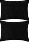 vidaXL - 2-delige - Sierkussenset - 45x45 - cm - stof - grijs