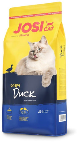 Josera Josicat Crispy Duck - Droog Kattenvoer - Eendensmaak - Volwassen Katten 18 kg